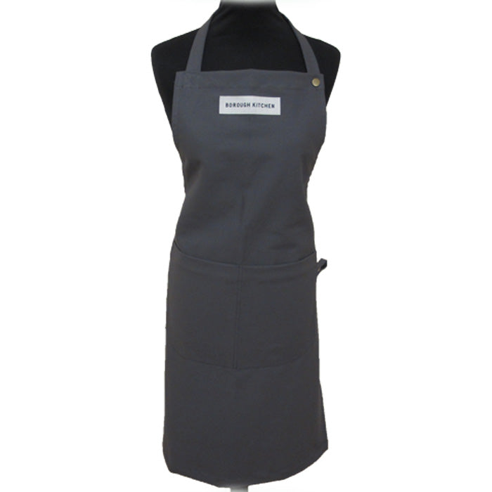 Borough Kitchen Chef's Apron / Grey *