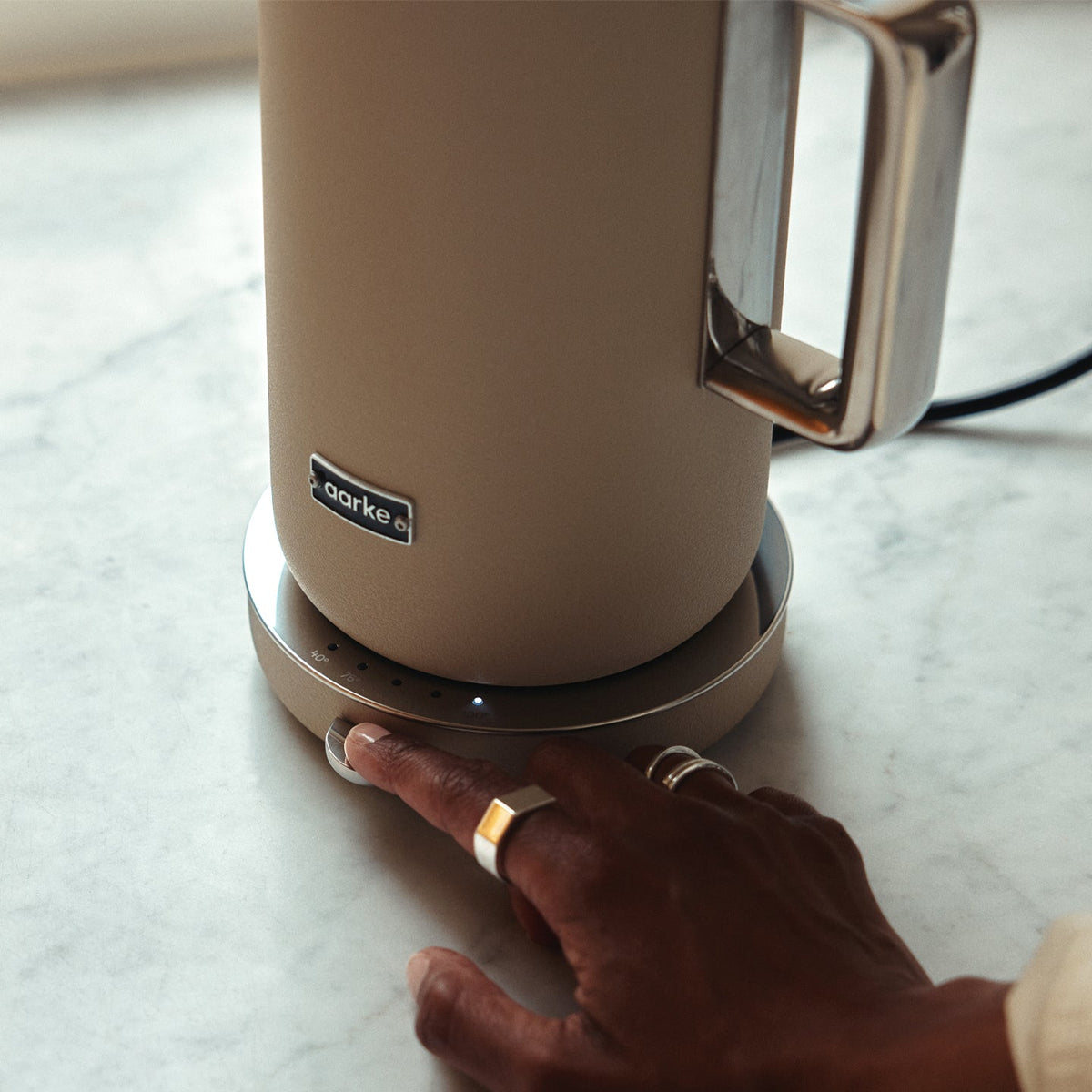 Aarke Temperature Control Kettle / Matt Sand