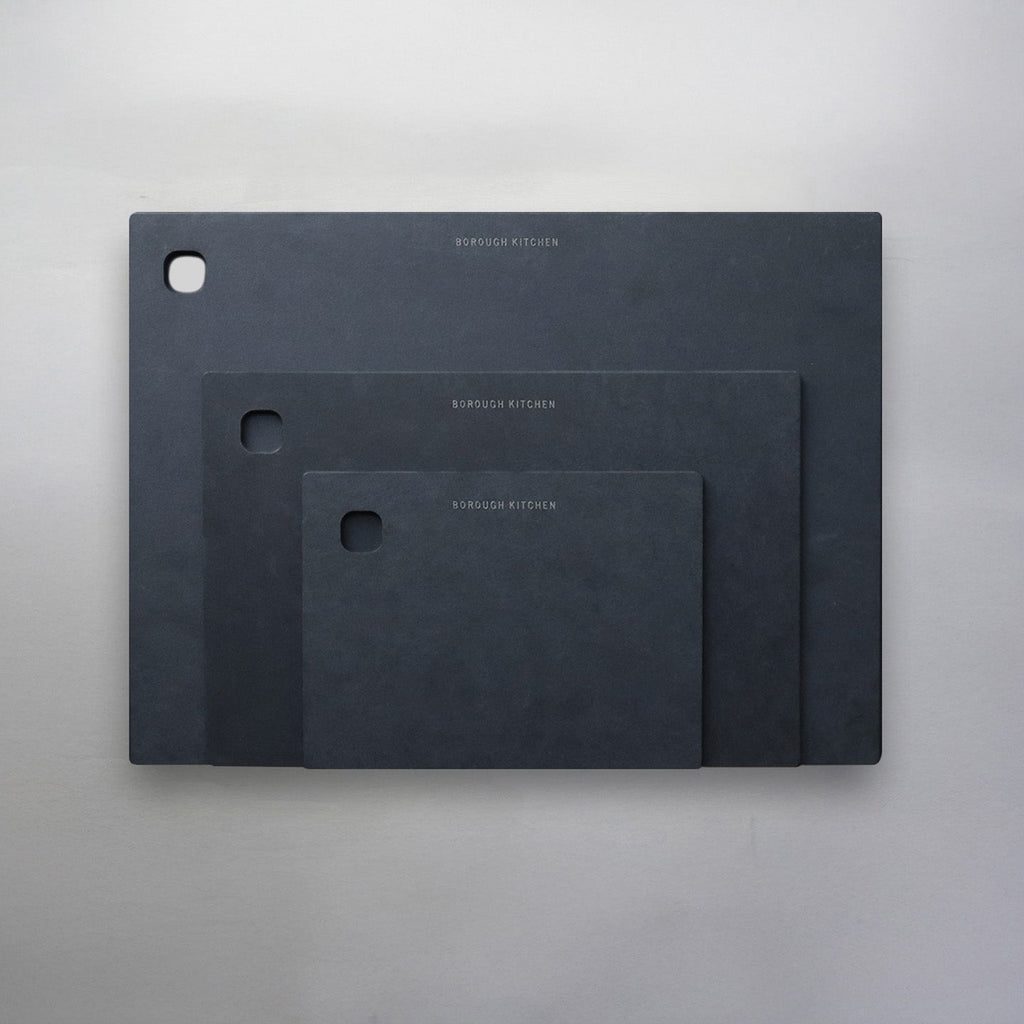 Borough Kitchen Chopping Board Set of 3 / Black