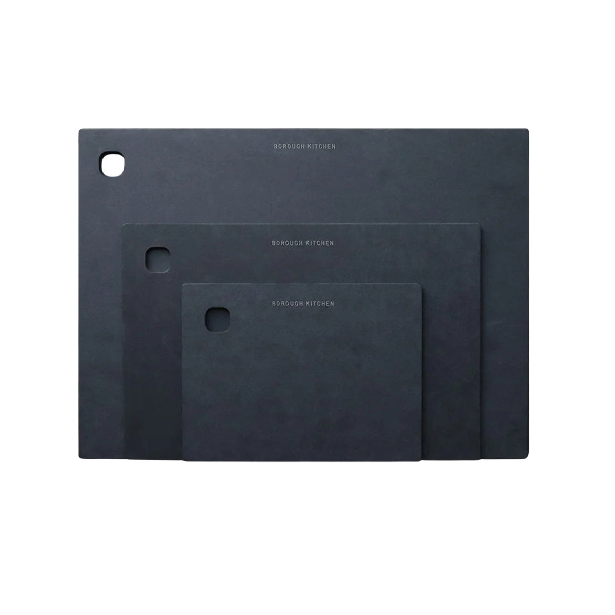 Borough Kitchen Chopping Board Set of 3 / Black