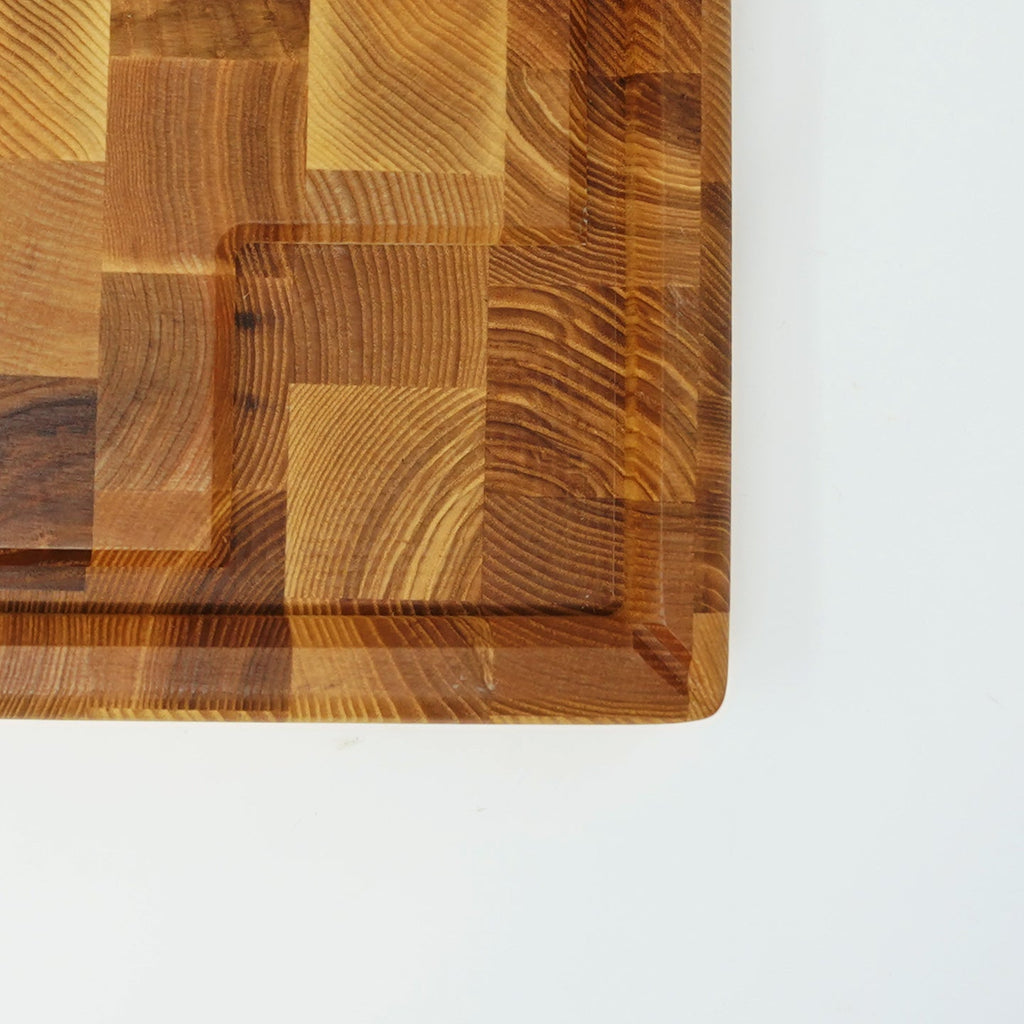 Borough Kitchen End Grain Carving Board / Ash