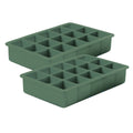 Borough Kitchen Ice Cube Tray Set of 2 / Green