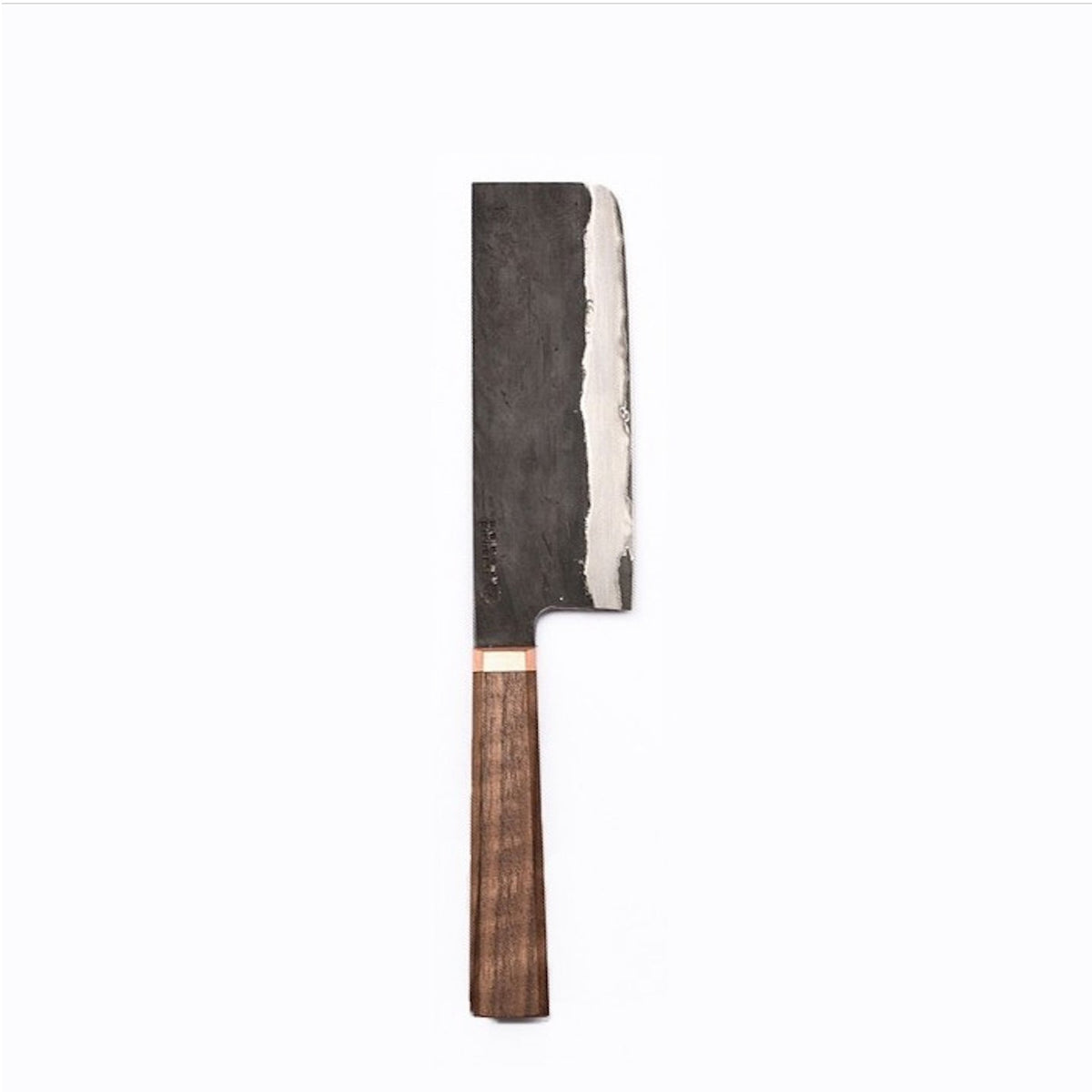 Blenheim Forge Original 5 Knife, Whetstone and Walnut Block Set