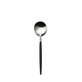 Cutipol Goa Teaspoon / Black & Stainless Steel