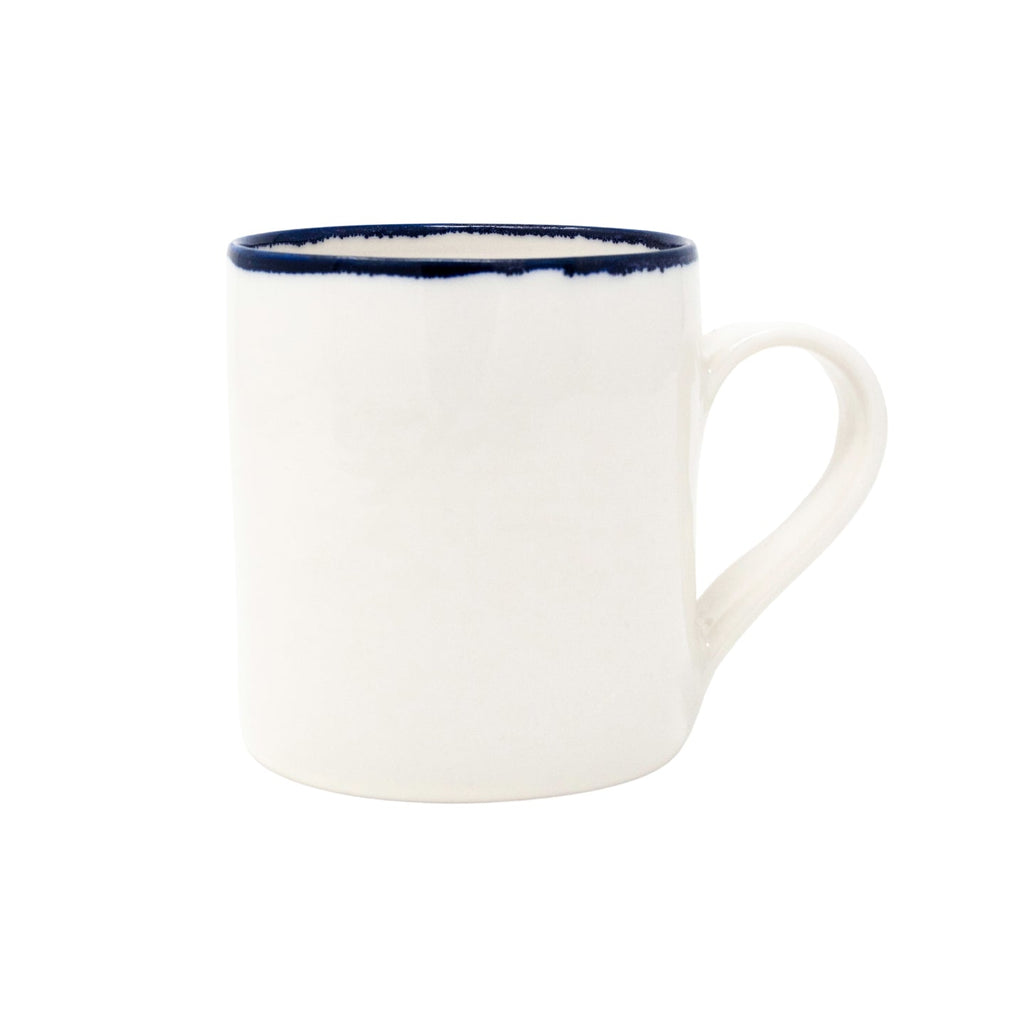 Mihaly & Edit Mug / Large / Blue Rim