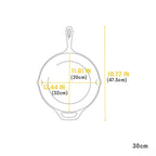 Lodge Chef Collection Cast Iron Skillet