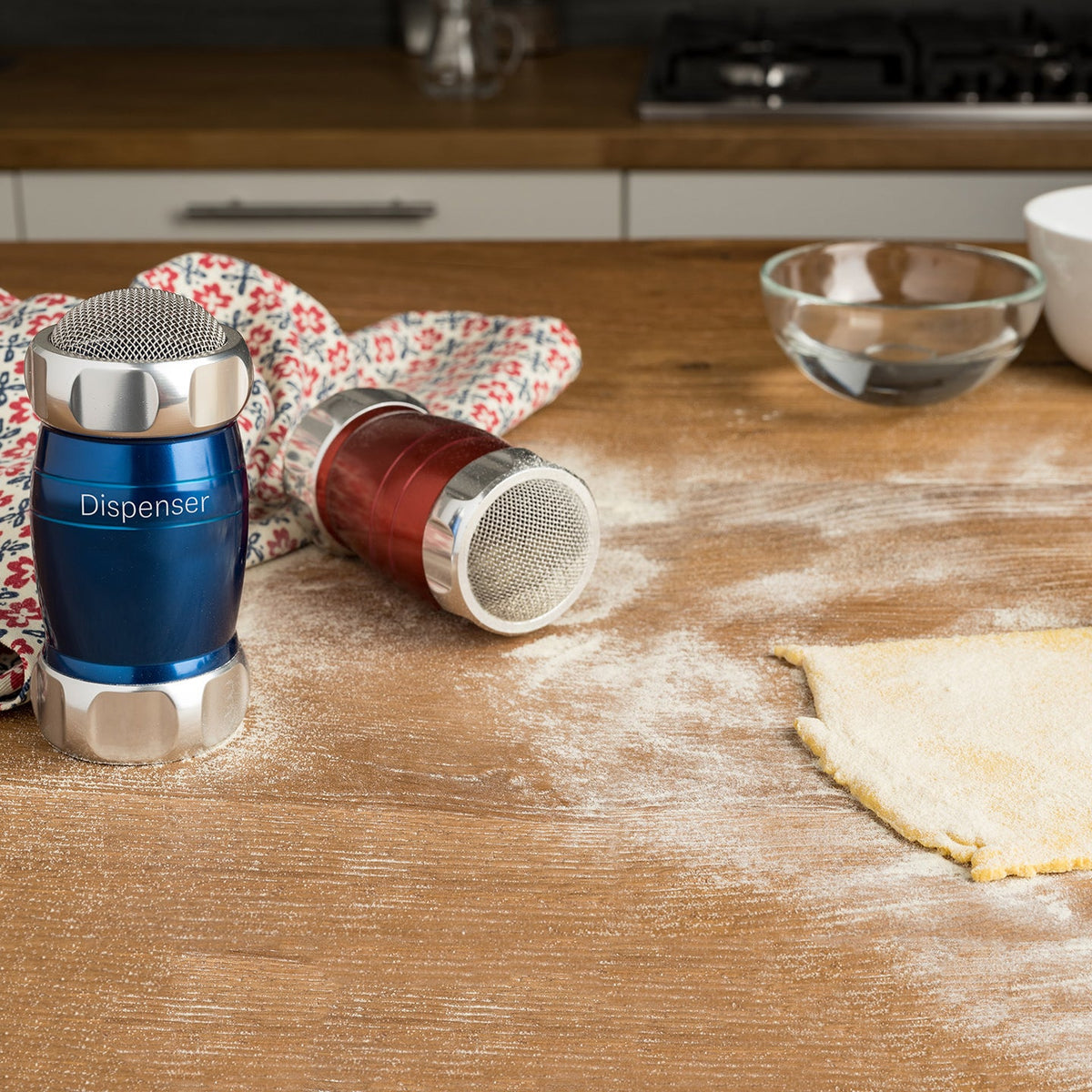Marcato Flour Dispenser / Red
