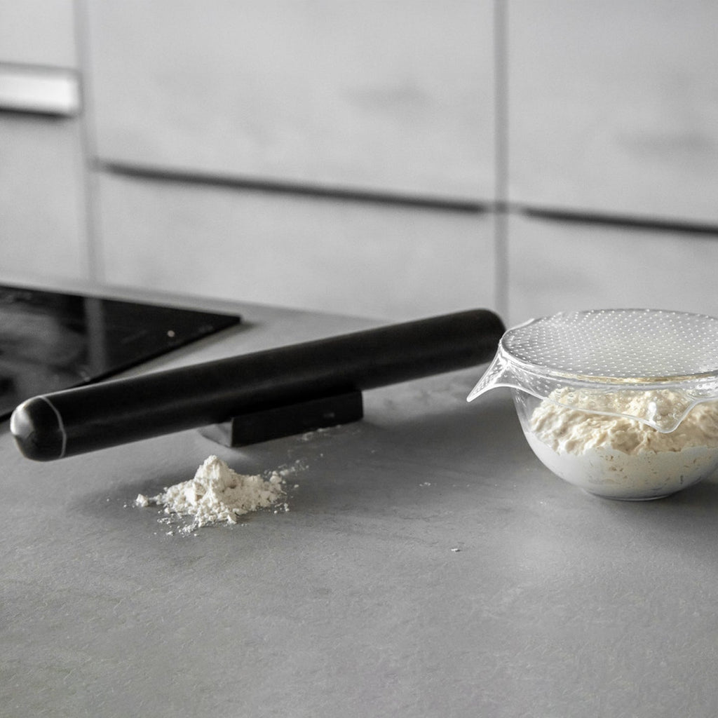 Masterclass Quarry Marble Rolling Pin and Stand