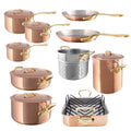 Mauviel M'200B 10-Piece Copper Cookware Set