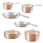 Mauviel M'6S Induction Copper 6-Piece Cookware Set