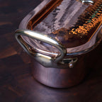 Mauviel M'Tradition Hammered Copper Fish Kettle