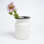 Mihaly & Edit Vase / Green Rim / Cafe
