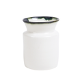 Mihaly & Edit Vase / Green Rim / Cafe