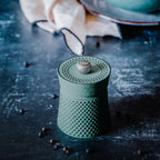 Peugeot Bali Fonte Cast Iron Pepper Mill / Celadon Green
