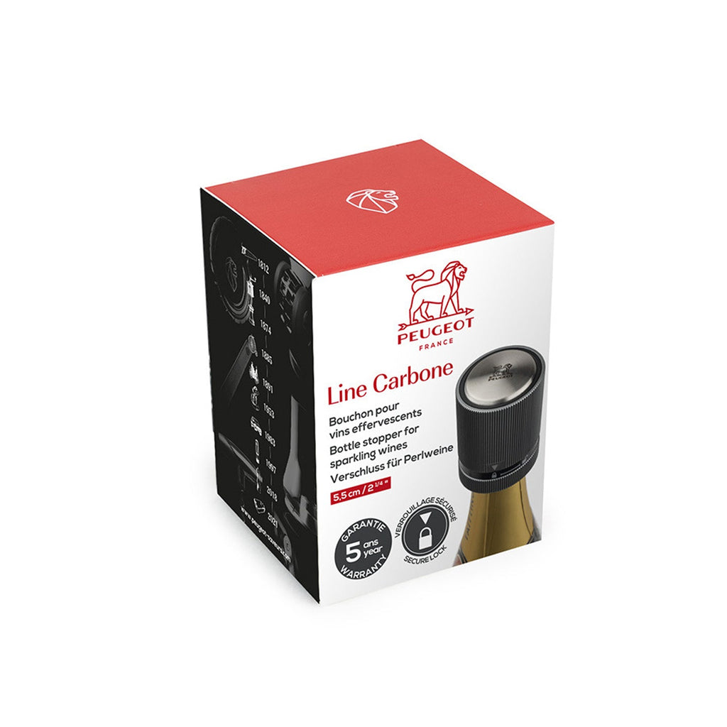 Peugeot Line Bottle Stopper / Carbon