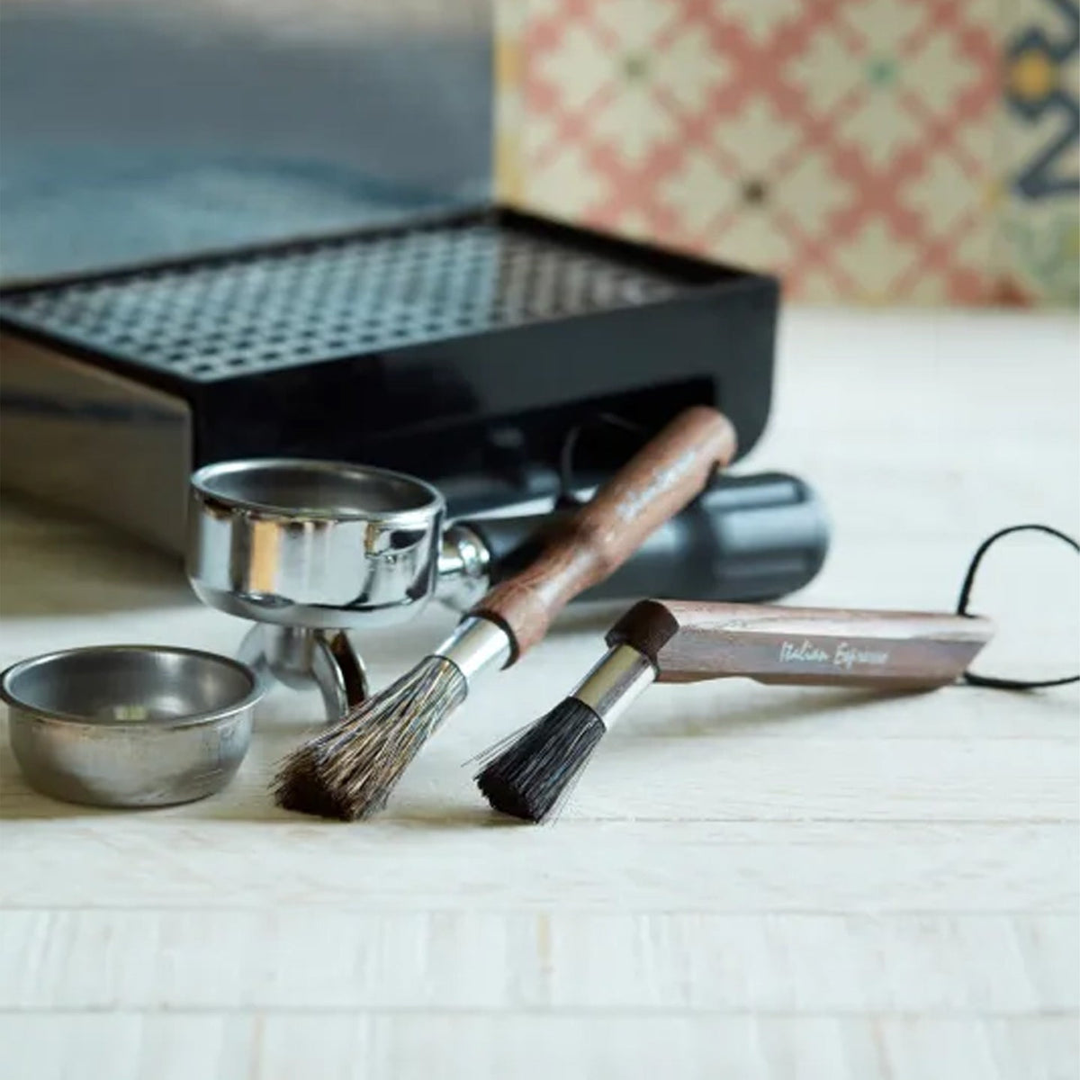 Redecker Curved Espresso Brush