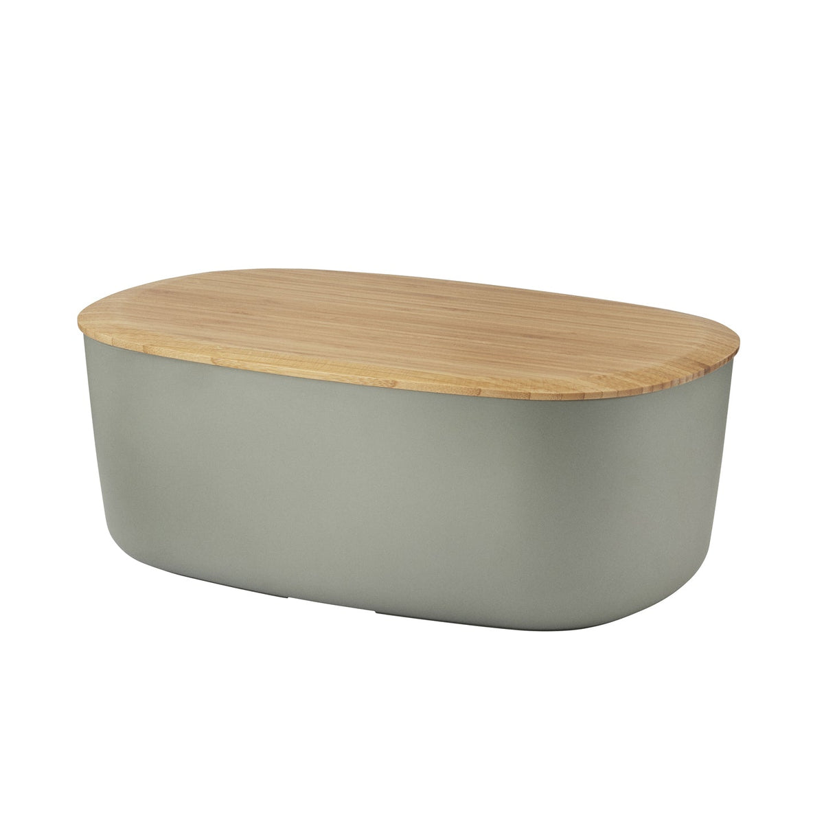 RIG-TIG Box-It Bread Bin with Bread Cutting Board / Grey