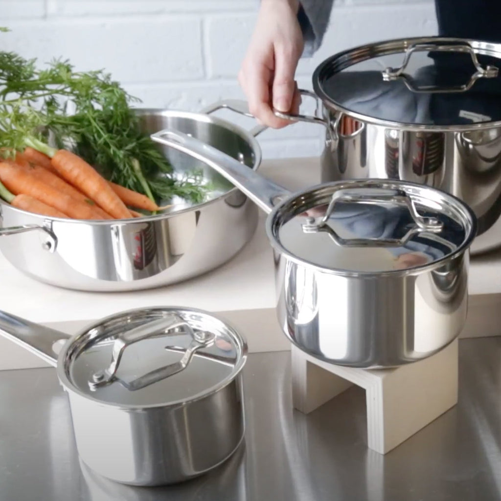 Silampos TriPly 6-Piece Cookware Set
