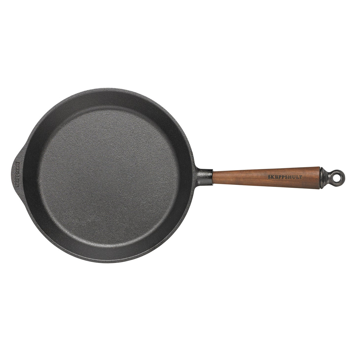 Skeppshult Cast Iron Frying Pan with Walnut Handle