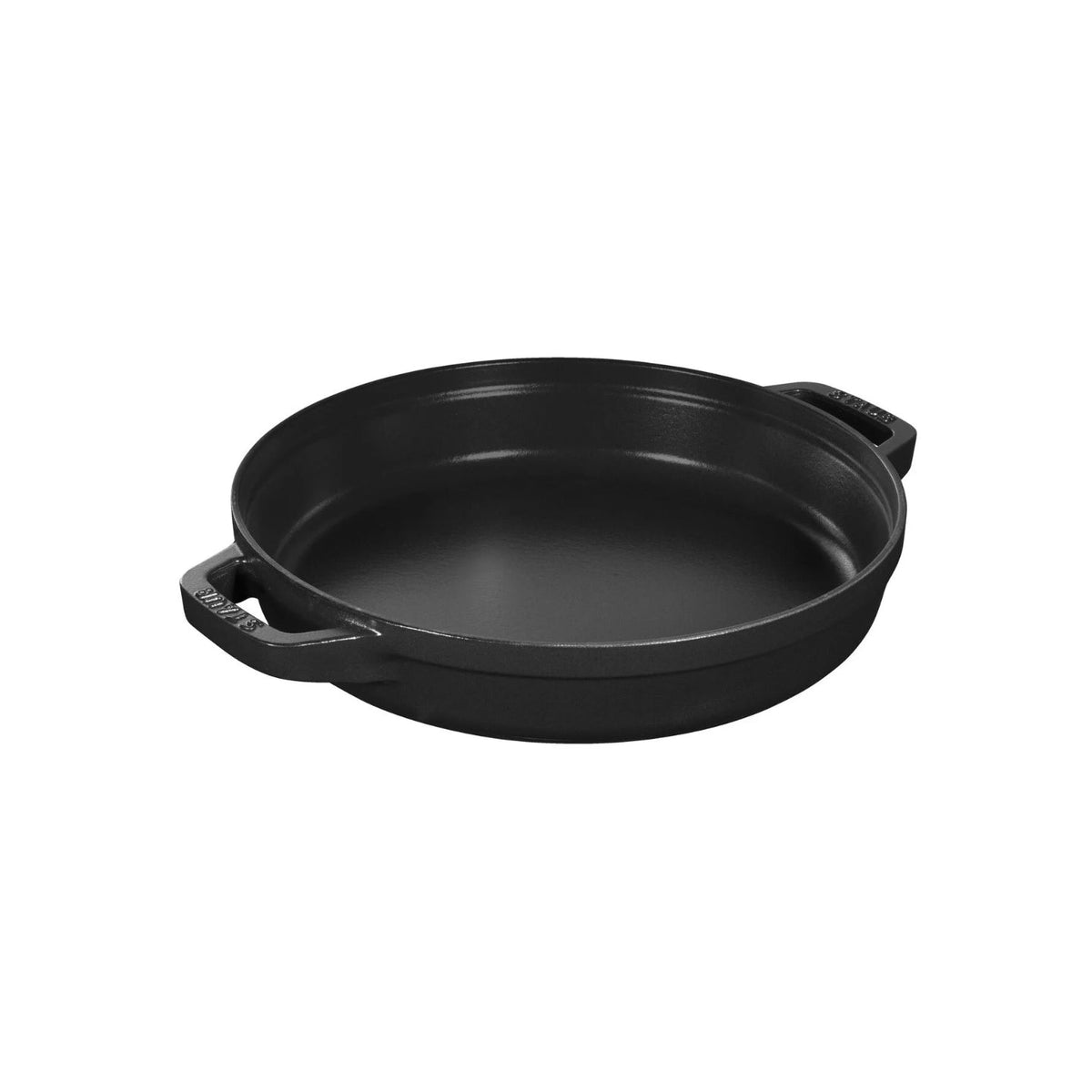 Staub Stackable 3-Piece Cast Iron Pan Set / Black