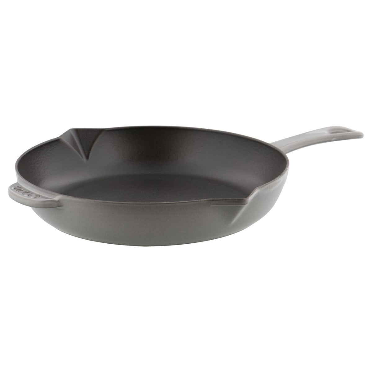 Staub Cast Iron Frying Pan / Grey