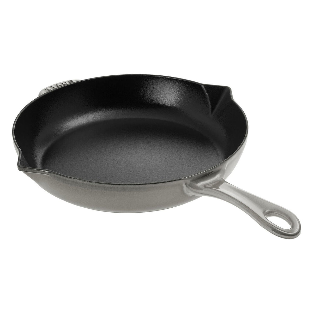 Staub Cast Iron Frying Pan / Grey