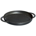 Staub Cast Iron Round Grill Pan / Black