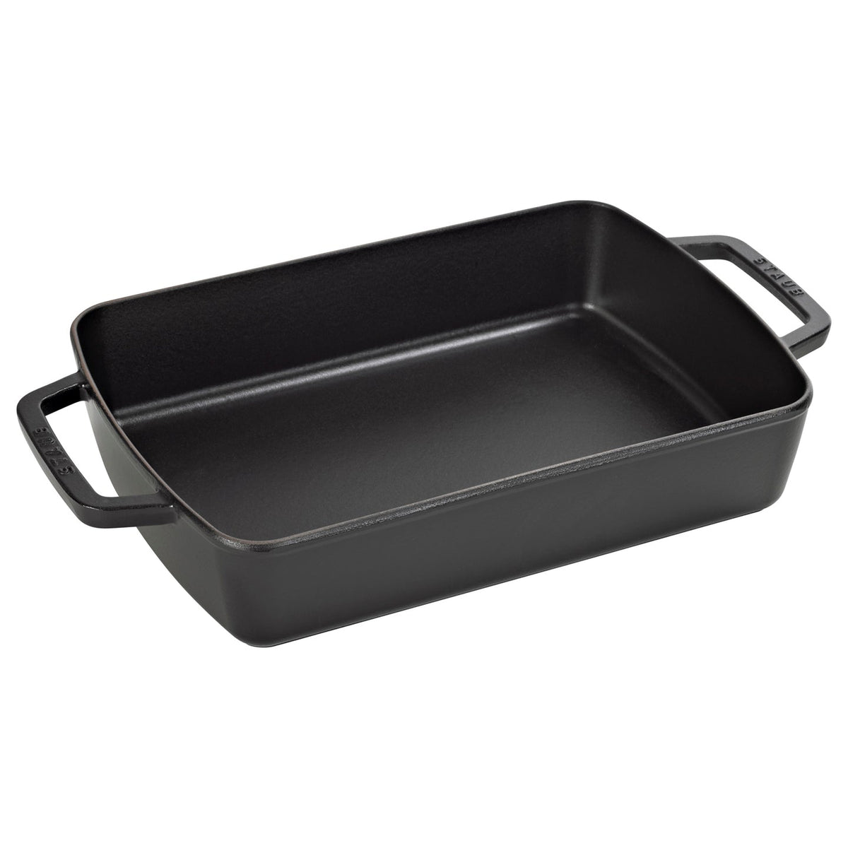 Staub Cast Iron Roasting Pan / Black / 30cm