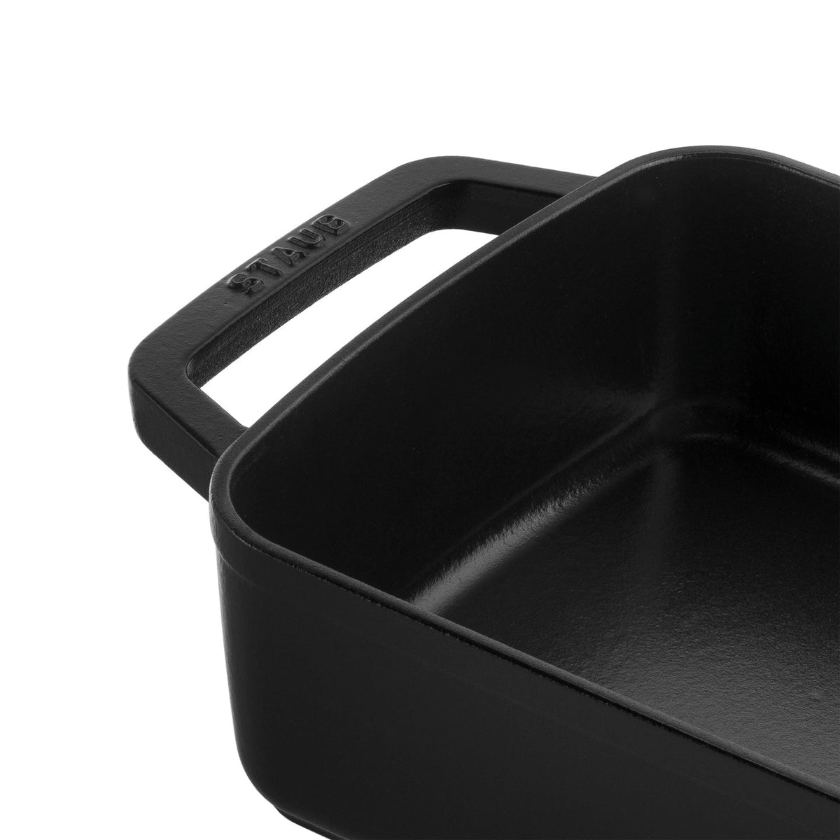 Staub Cast Iron Roasting Pan / Black / 30cm