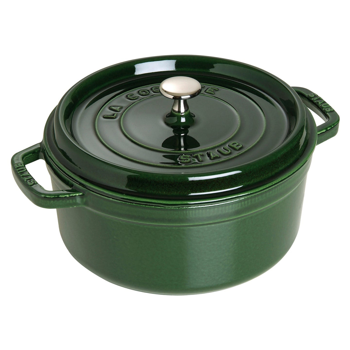 Staub Cast Iron Cocotte / Basil