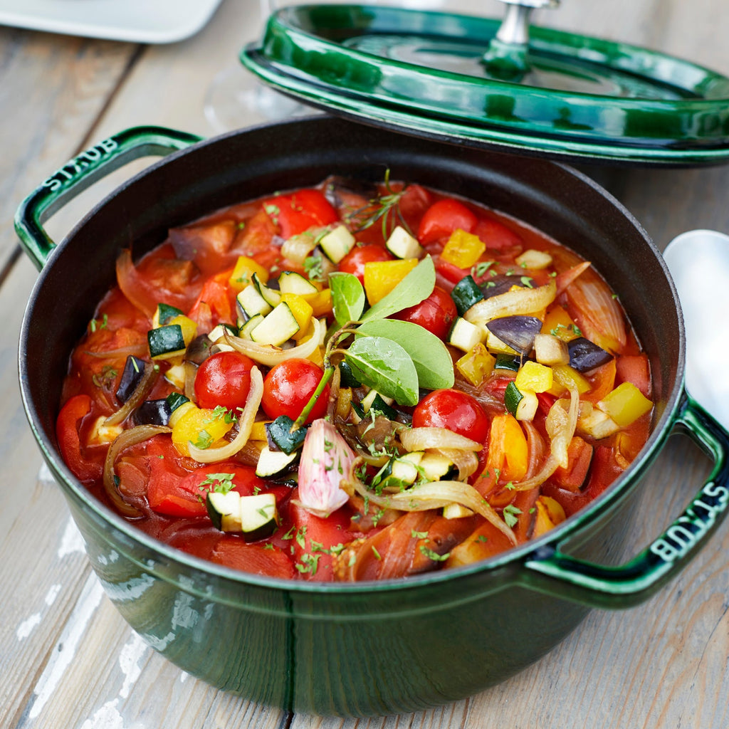 Staub Cast Iron Cocotte / Basil