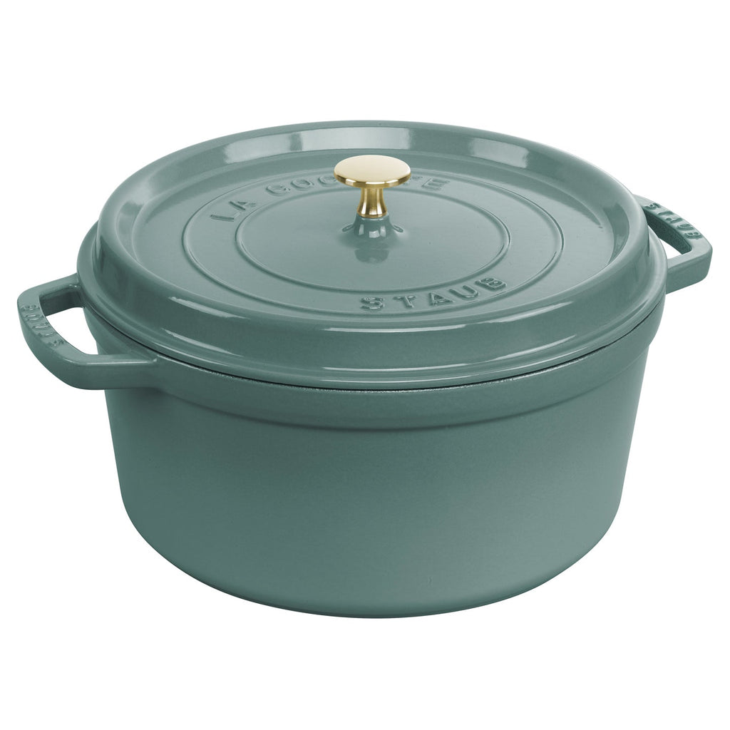 Staub Cast Iron Cocotte / Eucalyptus
