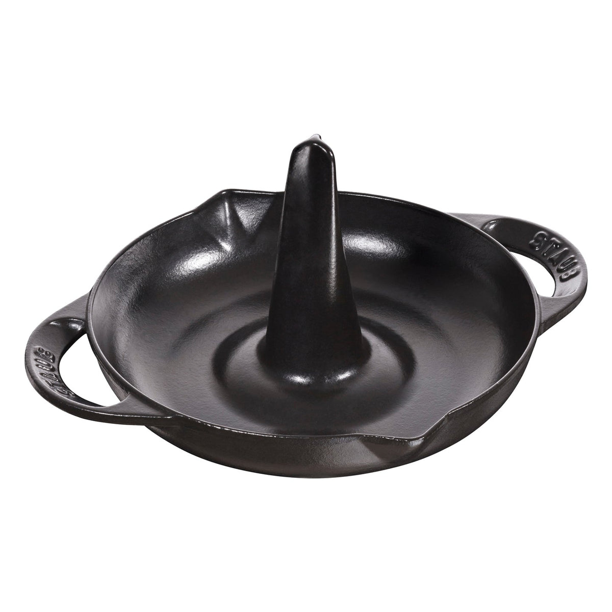 Staub Cast Iron Vertical Chicken Roaster / 24cm