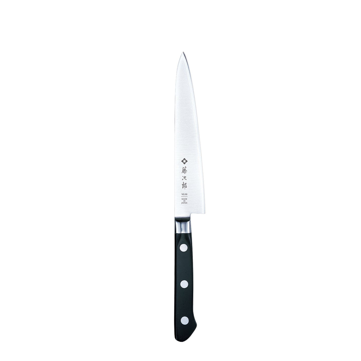 TOJIRO Classic 5 Piece Knife Set / Santoku with Magnetic Knife Block / Oak