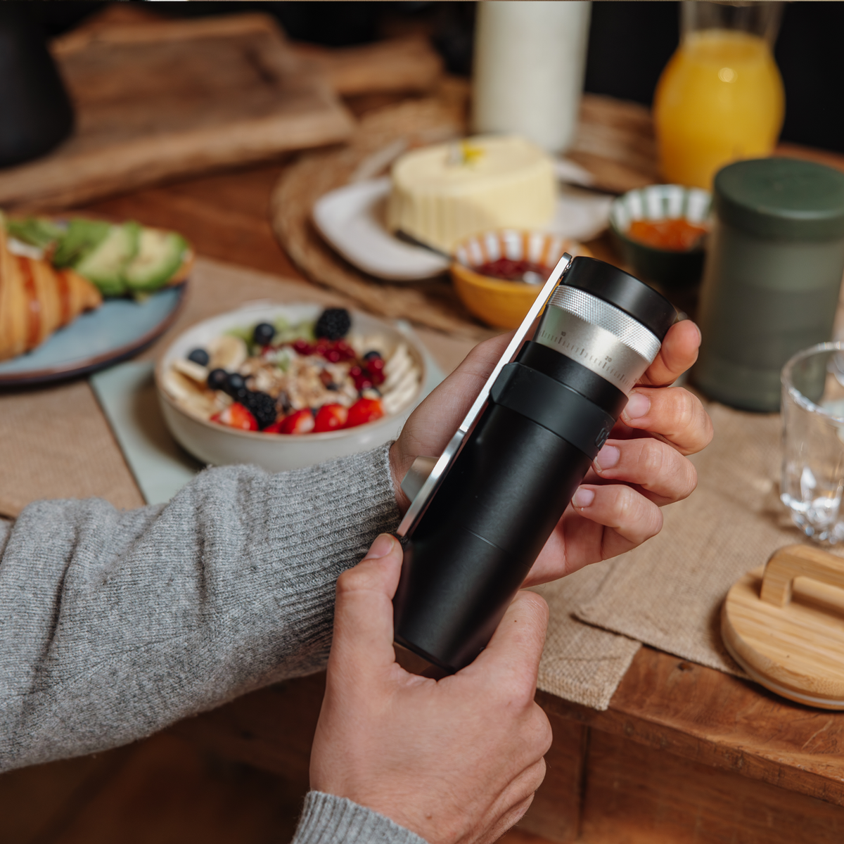 Wacaco Exagrind Pro-E Manual Coffee Grinder