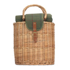 Willow Green Tweed Chiller Hamper Basket