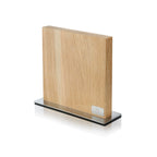 TOJIRO Classic 5 Piece Knife Set / Santoku with Magnetic Knife Block / Oak