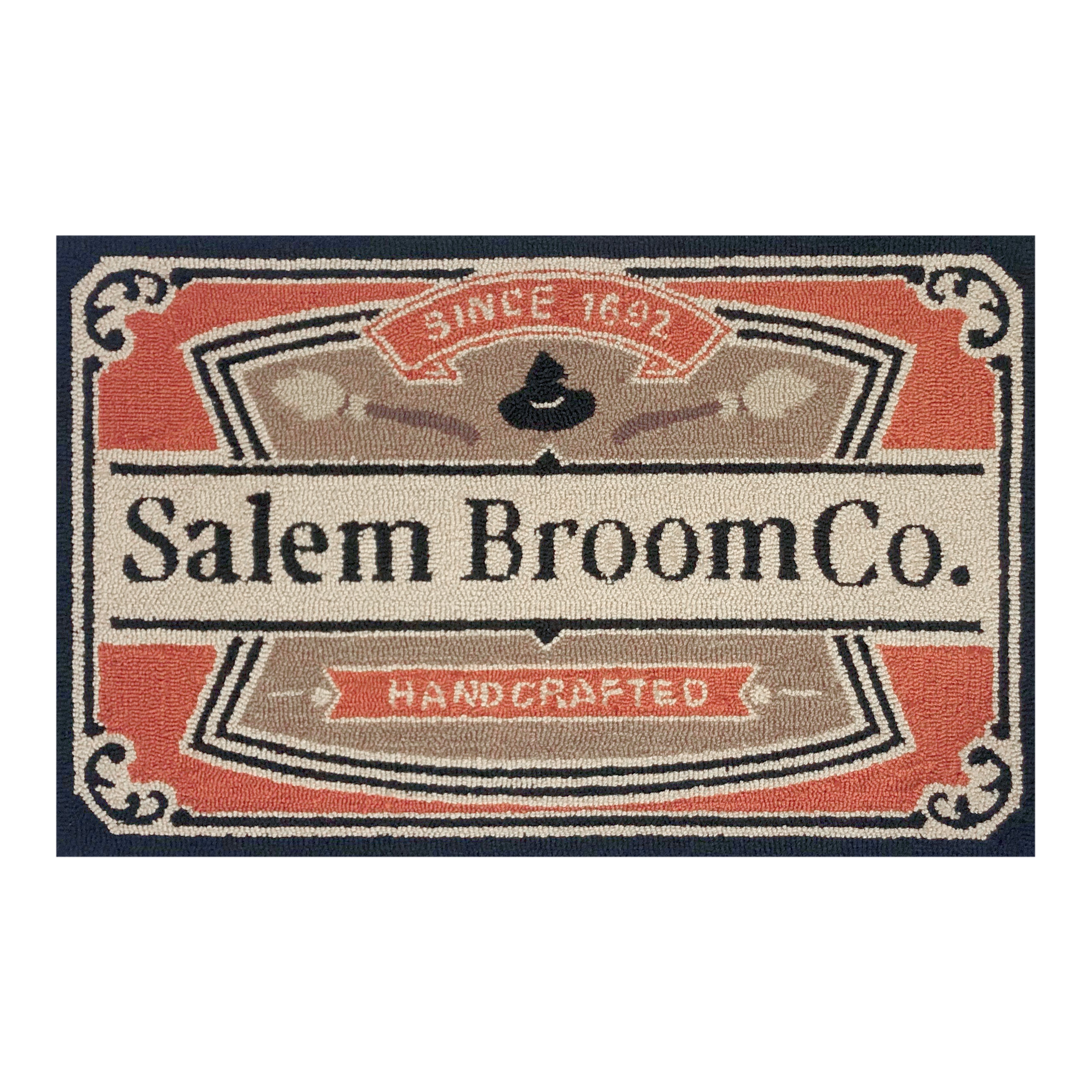 Whimsical Vintage - Inspired Doormat with Multicolor Graphic Design