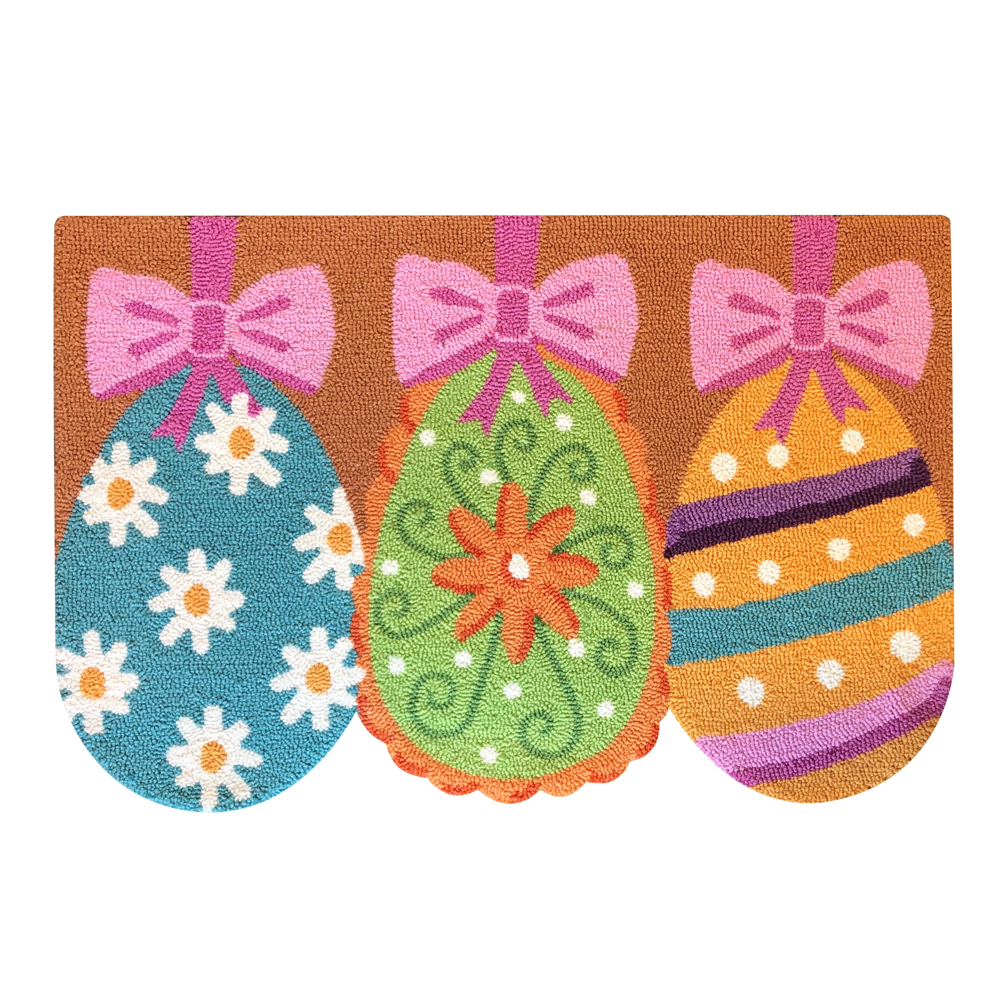 Vibrant Easter Themed Decorative Accent Rug, 24"x36"